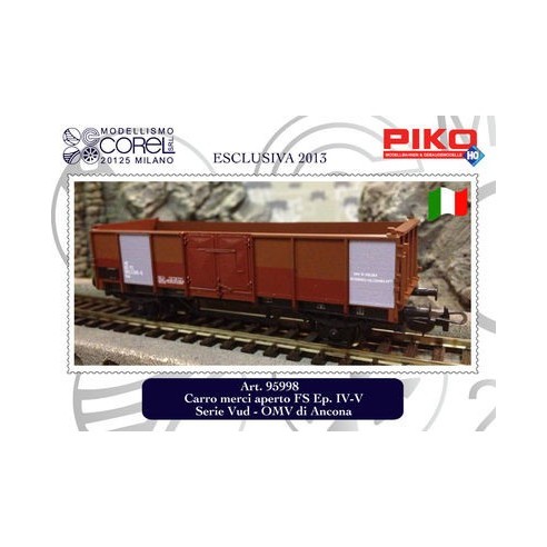 Piko - FS carro aperto Marrone/Grigio Italia