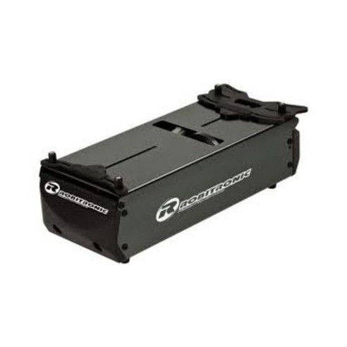 Robitronic - Cassetta di avviamento Starterbox per Buggy e Truggy (Anodizzata Grigia)