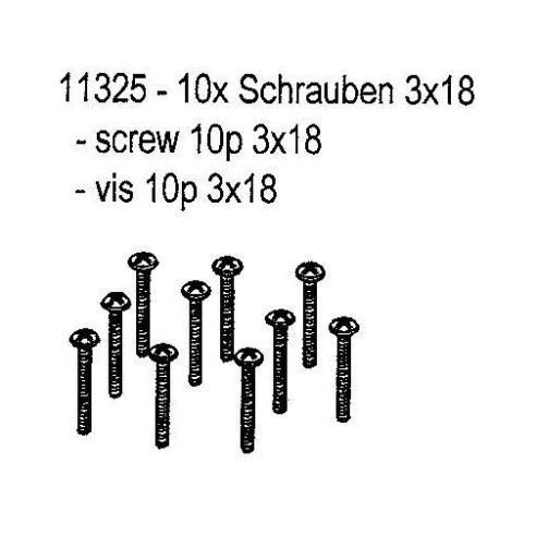 Carson Viti 3x18   Chassis  1/10